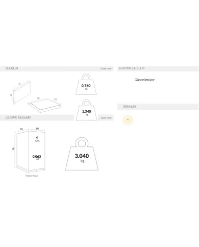 901-2 MİNDER (monaco takım minder)