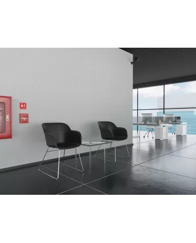 Shell-U Koltuk (boyalı ayak)