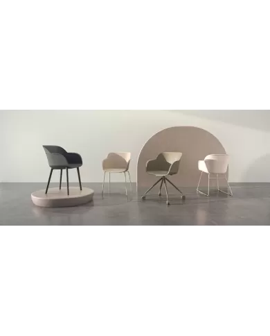 Shell-U Koltuk (boyalı ayak)