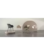 Shell-U Koltuk (boyalı ayak)