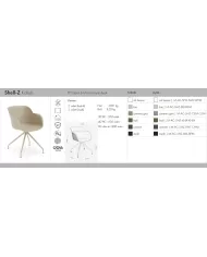 Shell-Z Koltuk (boyalı ayak)