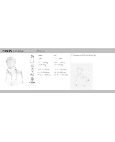 Hera PC Sandalye
