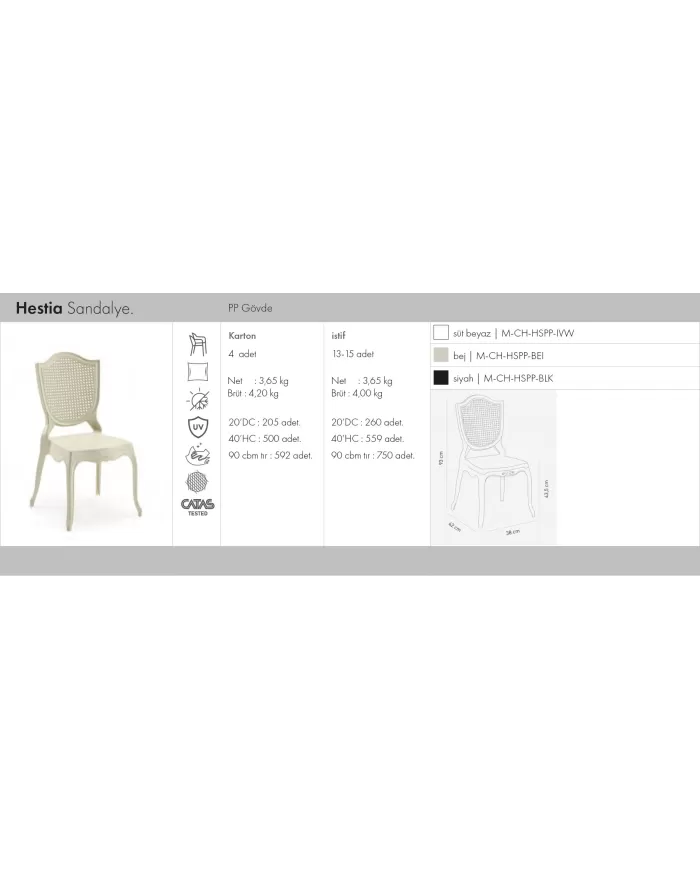Hestia Sandalye