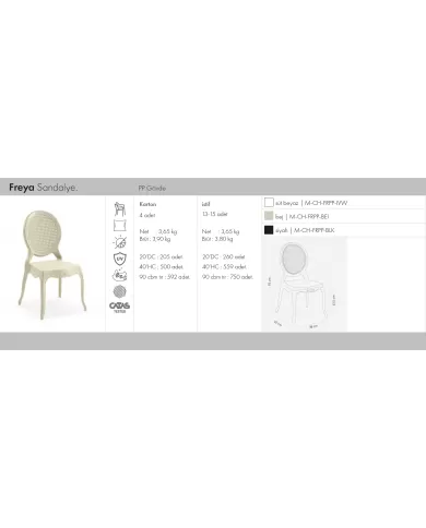 Freya Sandalye