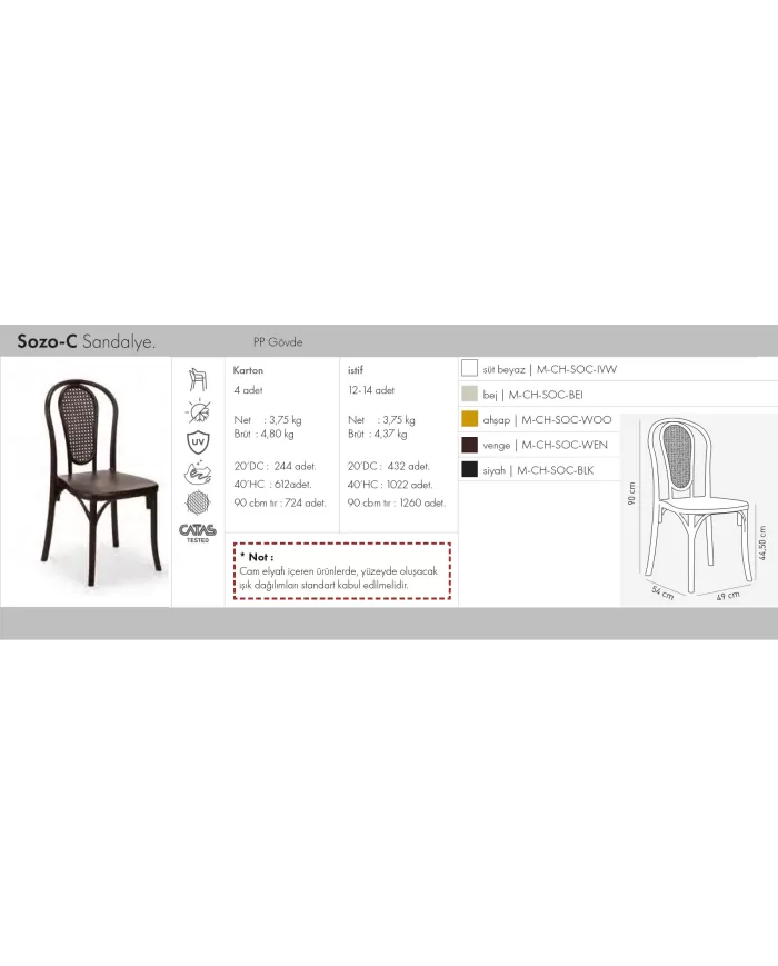 Sozo-C Sandalye
