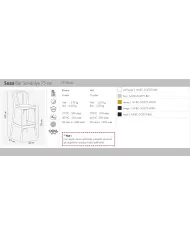 Sozo Bar Sandalye 75 cm.