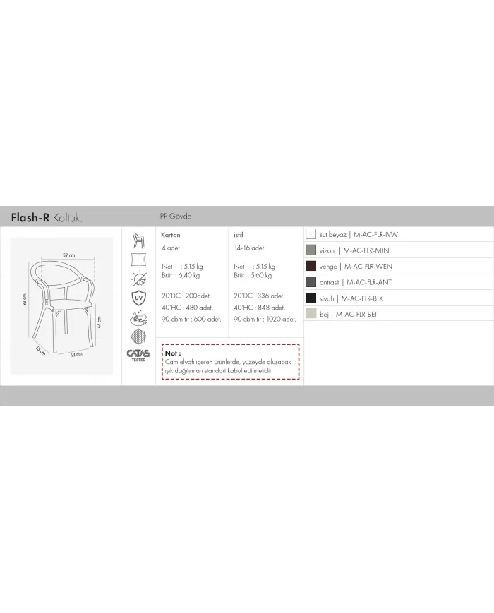 Flash-R Koltuk