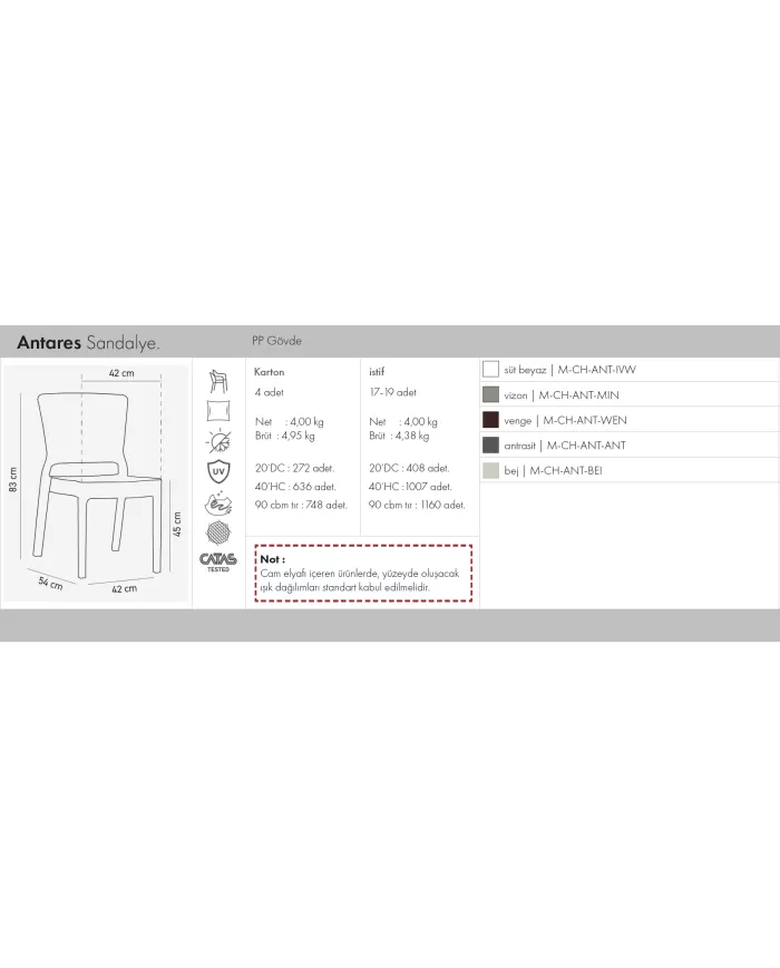 Antares Sandalye