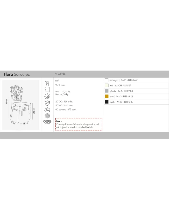 Flora Sandalye