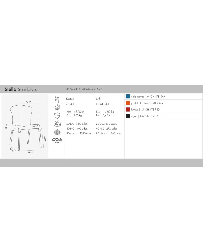 Stella Sandalye