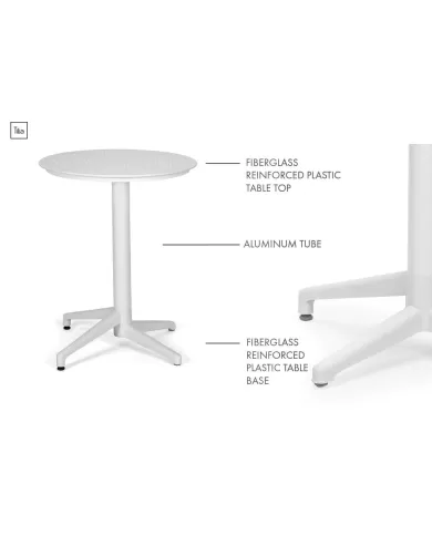 Moon Masa Katlanır Ø60