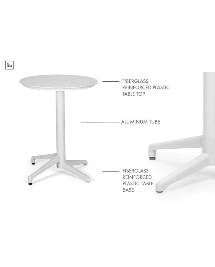 Moon Masa Katlanır Ø60