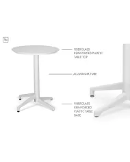 Moon Masa Katlanır Ø60