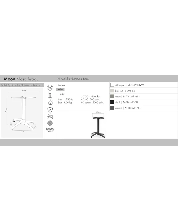 Moon Masa Sabit Ayak