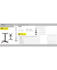 Moon-L Masa Katlanır Ayak