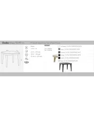 Osaka Masa 90x90 | Camlı