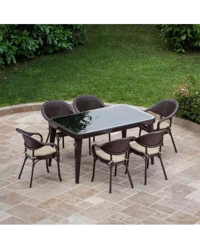 Osaka-X Masa 90x150 | Camlı