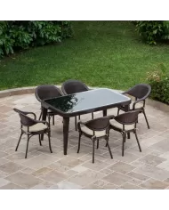 Osaka-X Masa 90x150 | Camlı