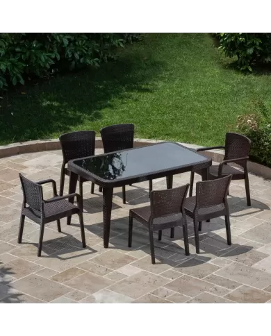 Osaka-X Masa 90x150 | Camlı