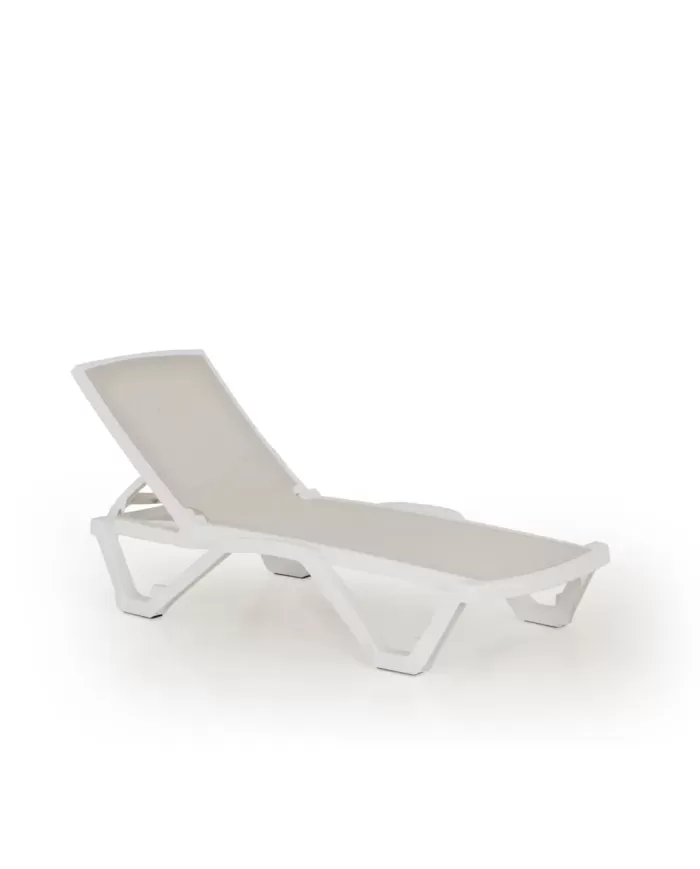 Mare Beyaz Şezlong