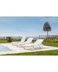Mare Beyaz Şezlong