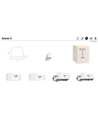 072 ARENA-2 STAD OTURAĞI