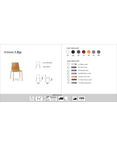 X-treme S Pro (boyalı ayak)