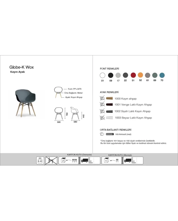 Globe-K Wox (kayın)