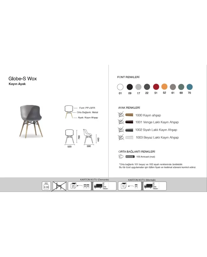 Globe-S Wox (kayın)