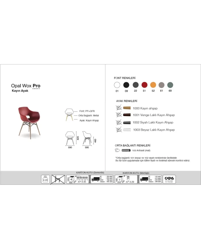 OPAL WOX PRO (kayın ayak)