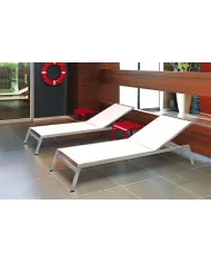 Zen Şezlong (Paslanmaz)