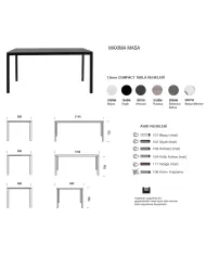 MAXIMA MASA (89x89, 179x89, 214x99)