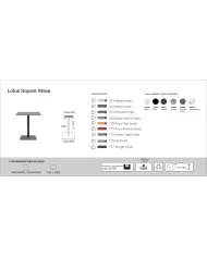 Lotus Square (40) Masa (59/69/79)