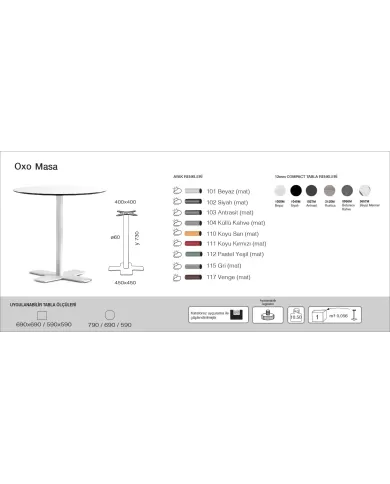 Oxo (45) Masa (59/69/79)