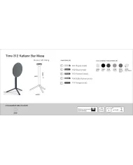 Time 312 Katlanır Masa (59) - BAR