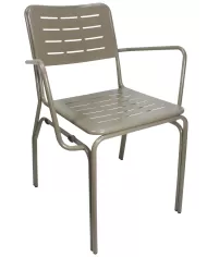 FLAT KOLÇAKLI METAL SANDALYE