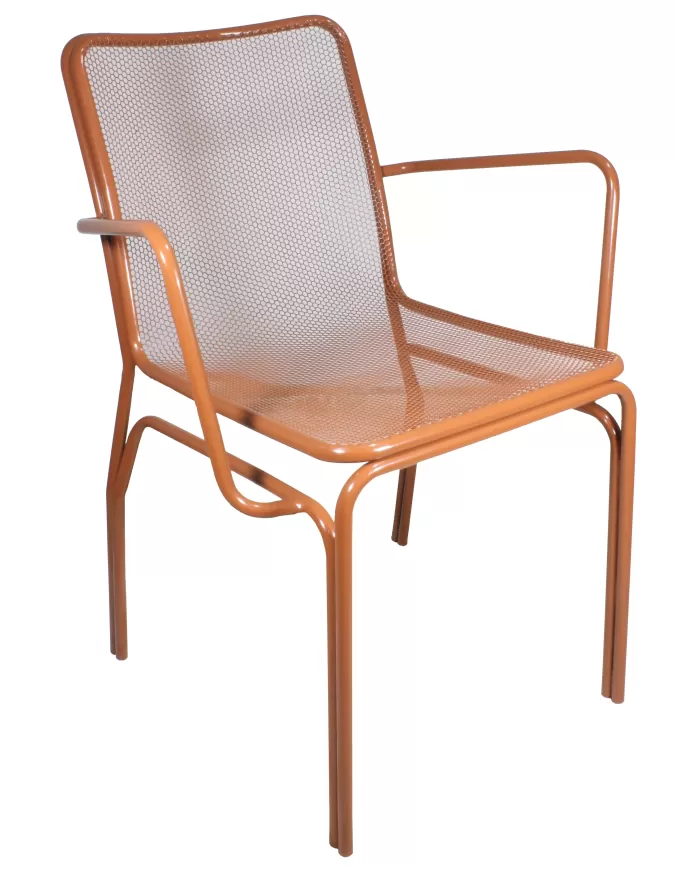 KRONOS KOLÇAKLI METAL SANDALYE