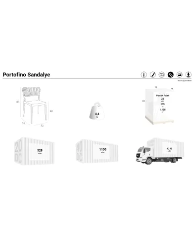 213 PORTOFINO SANDALYE