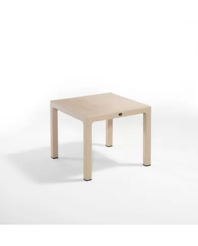 Classi Rattan Masa 90x90 Camsız