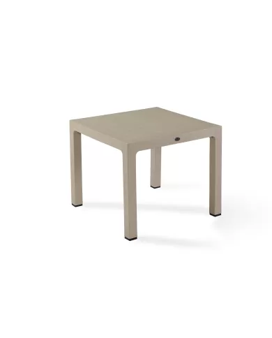 Wood Masa 90x90 Çizgili Cam