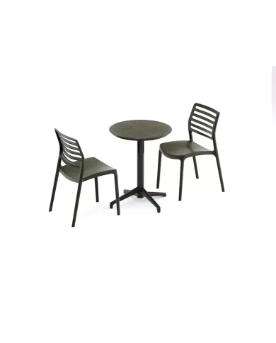 Louise Sandalye & Moon Masa Ø60