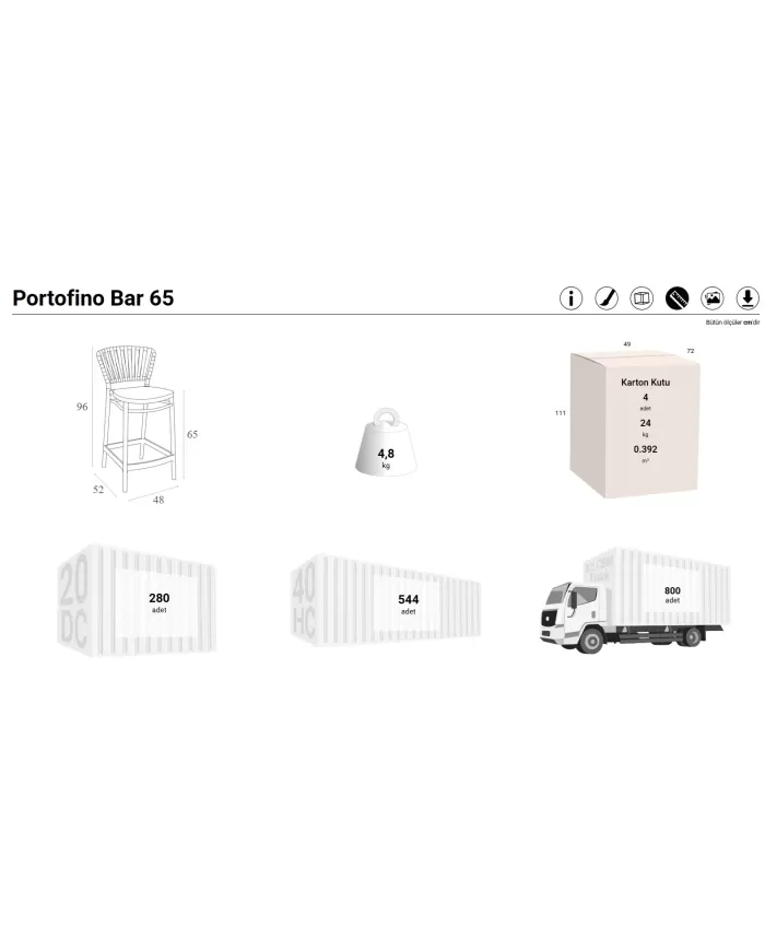 214 PORTOFINO BAR 65