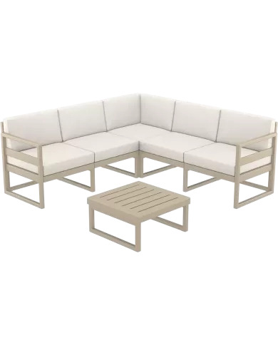 134 MYKONOS LOUNGE KÖŞE SET (MİNDERLİ)