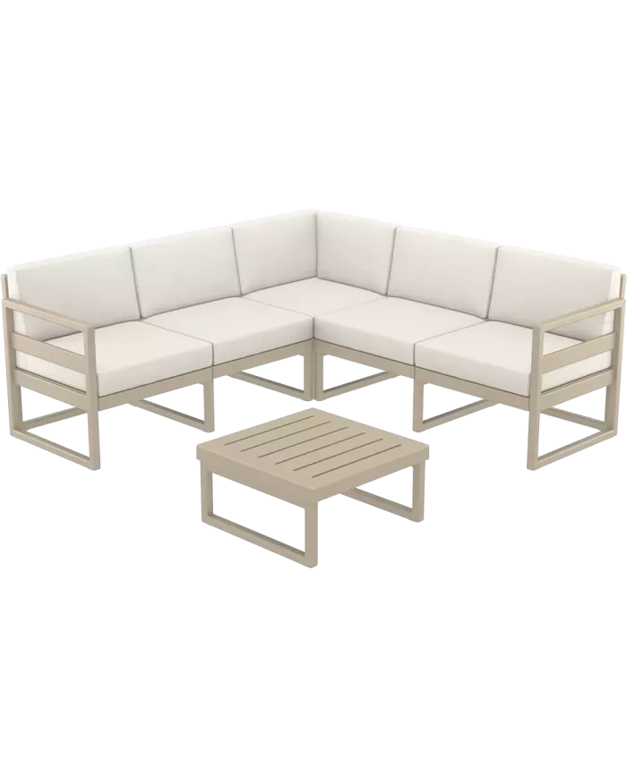 134 MYKONOS LOUNGE KÖŞE SET (MİNDERLİ)