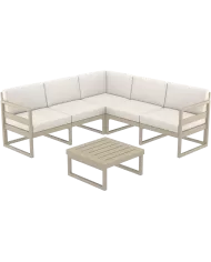 134 MYKONOS LOUNGE KÖŞE SET (MİNDERLİ)
