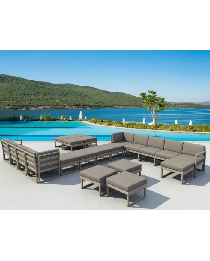 134 MYKONOS LOUNGE KÖŞE SET (MİNDERLİ)