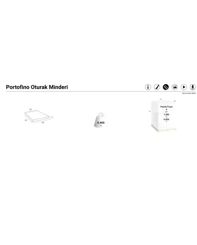 945 Portofino Oturak Minderi