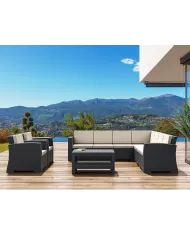 834-M MONACO KÖŞE KOLTUK (Minderli)