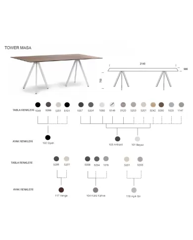 Tower 211 Masa 99x214