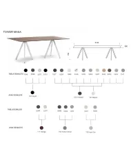 Tower 211 Masa 99x214